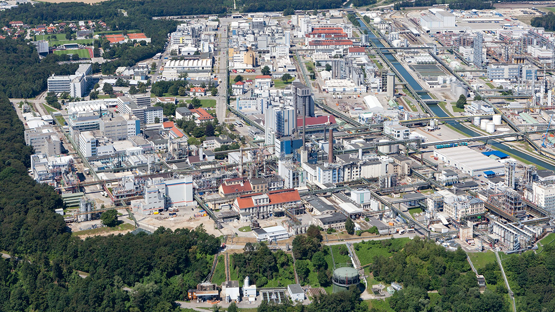 Wasserstoff in der Chemieindustrie - Standort Burghausen Wacker Chemie